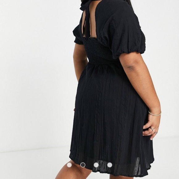 ASOS curve plus size black dress - Picture 2 of 5